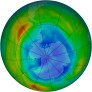 Antarctic Ozone 2010-08-25